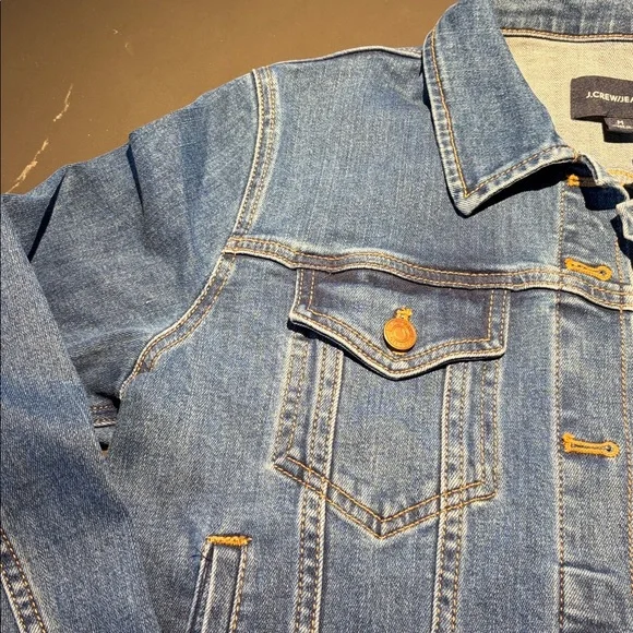 J. Crew Blue Denim Jacket - Picture 3 of 6